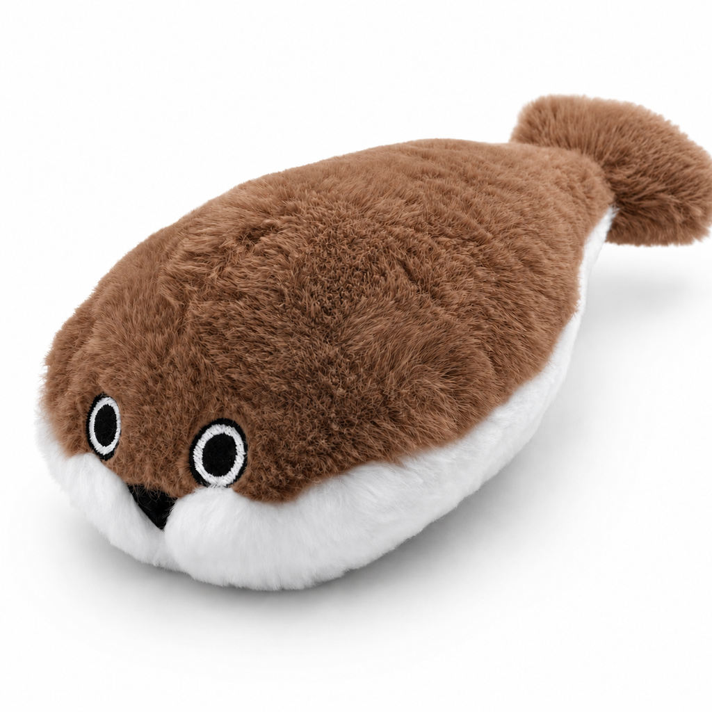 Cocoa Sacabambaspis Plush Toy – 9in Prehistoric Fish