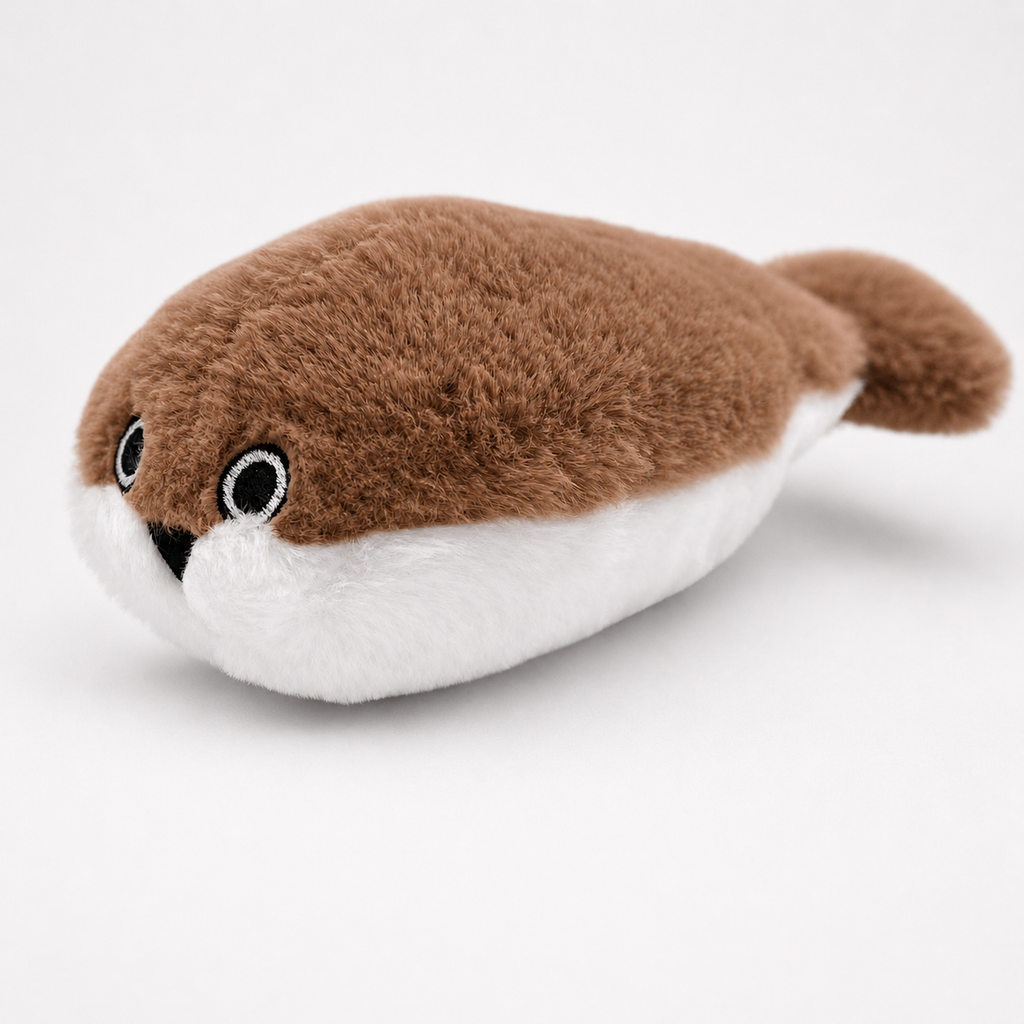 Cocoa Sacabambaspis Plush Toy – 9in Prehistoric Fish