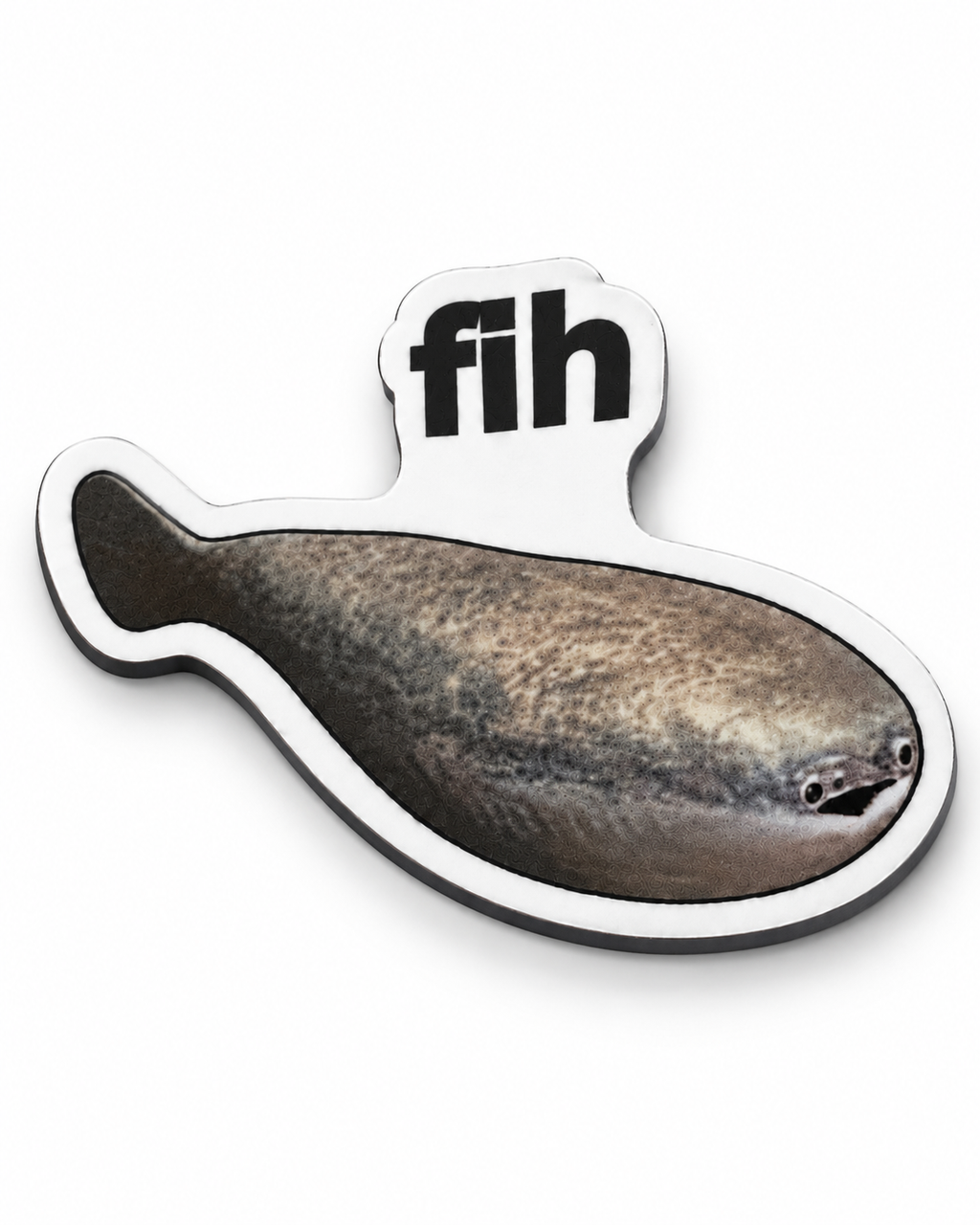 FIH Sacabambaspis Magnet | 2.5" Die-Cut Vinyl Prehistoric Fish Meme Decal