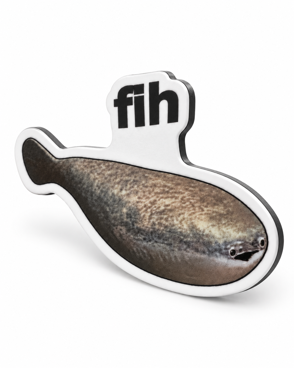 FIH Sacabambaspis Magnet | 2.5" Die-Cut Vinyl Prehistoric Fish Meme Decal