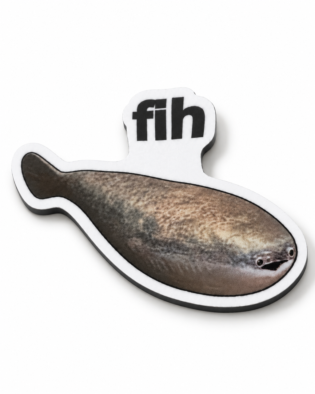 FIH Sacabambaspis Magnet | 2.5" Die-Cut Vinyl Prehistoric Fish Meme Decal