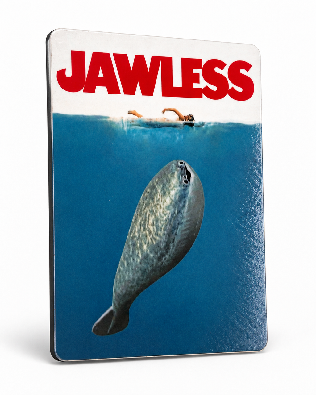 Jaws Jawless Sacabambaspis Magnet | 2.5" Die-Cut Vinyl Prehistoric Fish Meme Decal