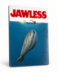 Jaws Jawless Sacabambaspis Magnet | 2.5" Die-Cut Vinyl Prehistoric Fish Meme Decal