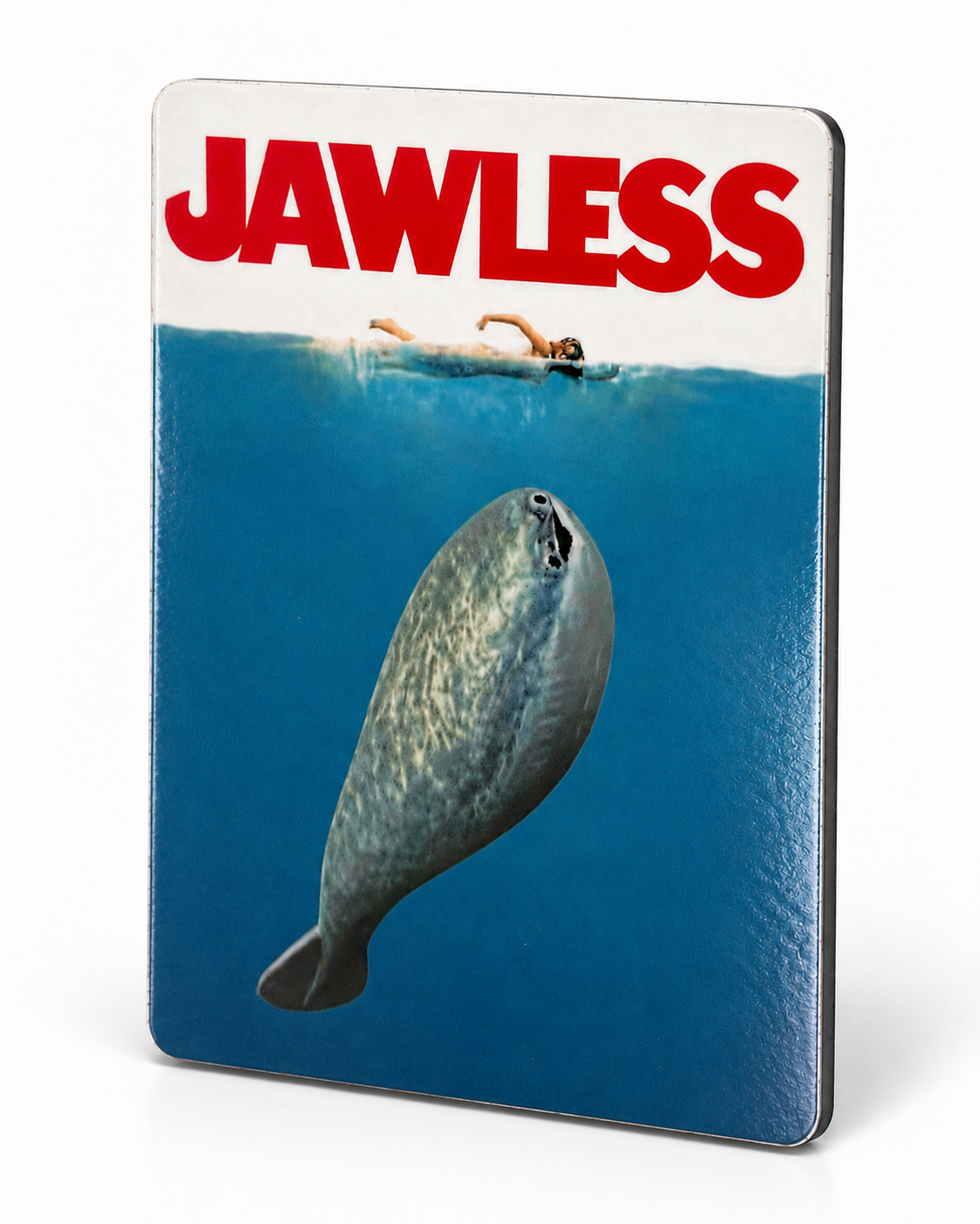 Jaws Jawless Sacabambaspis Magnet | 2.5" Die-Cut Vinyl Prehistoric Fish Meme Decal