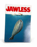 JAWS Sacabambaspis Sticker | 2.5" Die-Cut Vinyl Prehistoric Fish Meme Decal | Laptop & Water Bottle Sticker