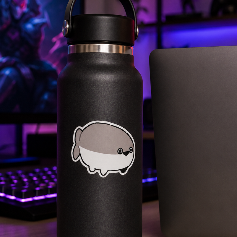 Evolution Sacabambaspis Sticker | 2.5" Die-Cut Vinyl Prehistoric Fish Meme Decal | Laptop & Water Bottle Sticker