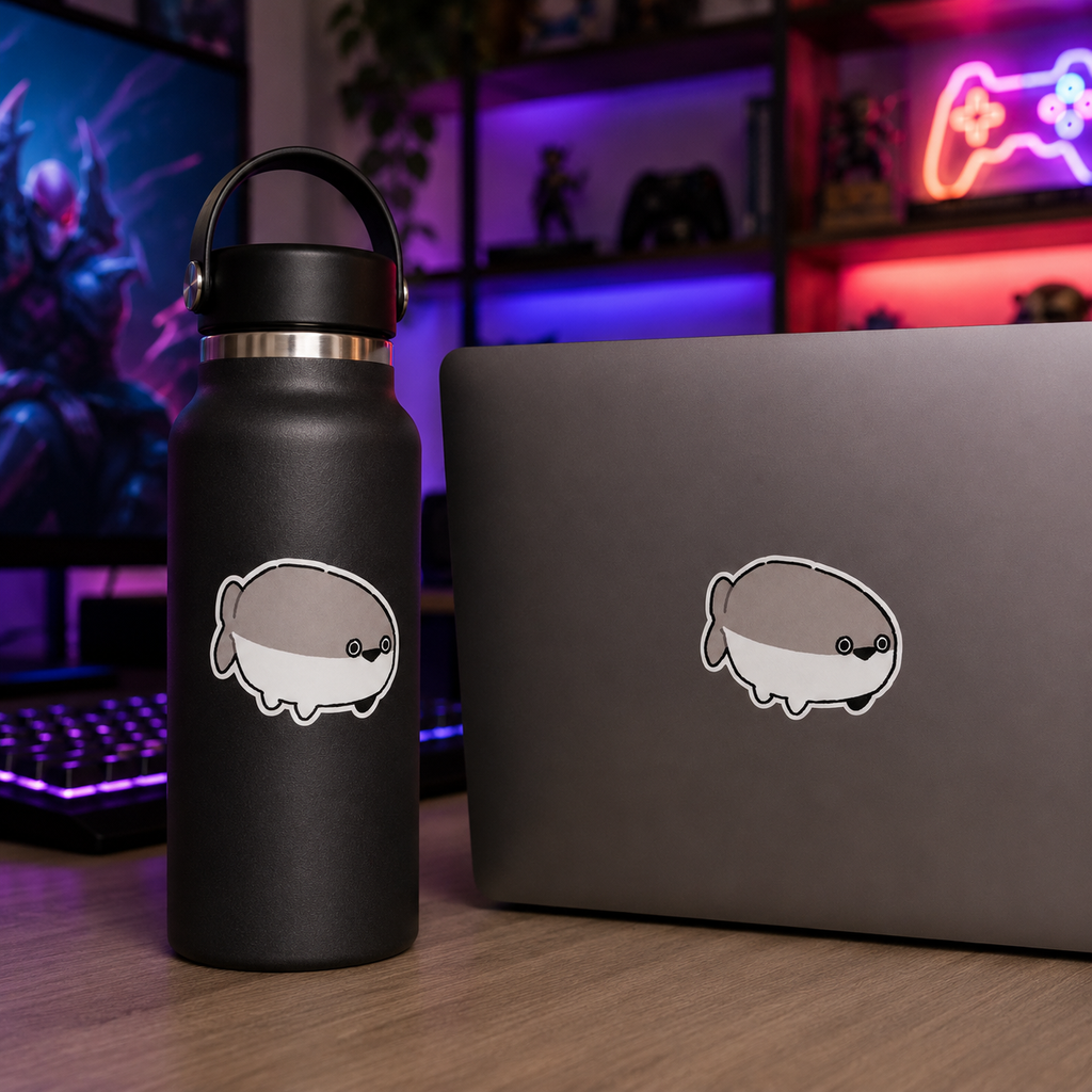 Evolution Sacabambaspis Sticker | 2.5" Die-Cut Vinyl Prehistoric Fish Meme Decal | Laptop & Water Bottle Sticker