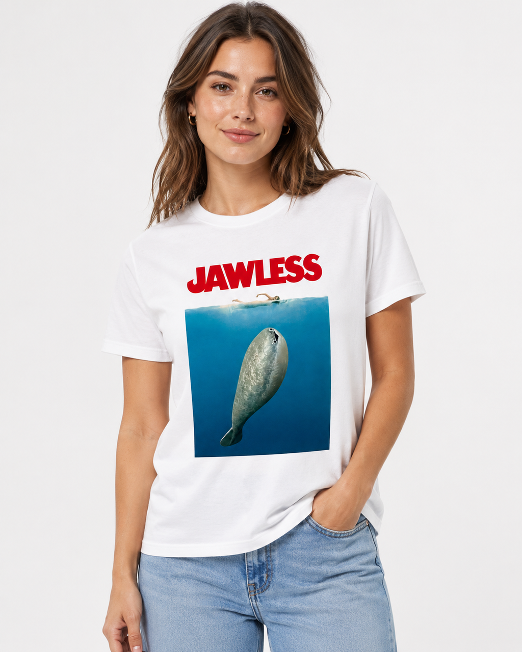 Sacabambaspis JAWS Meme T-Shirt: Unisex Graphic Tee