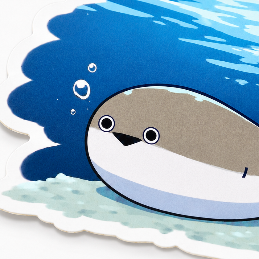 Sacabambaspis Sticker | 2.5" Die-Cut Vinyl Prehistoric Fish Meme Decal | Laptop & Water Bottle Sticker